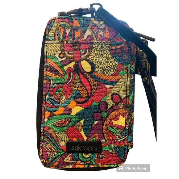 Sakroots Smartphone Crossbody Wristlet Phone Case Wallet - Picture 5 of 6